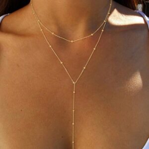 สร้อยคอทอง โซ่เล็ก มินิมอล สไตล์เกาหลี